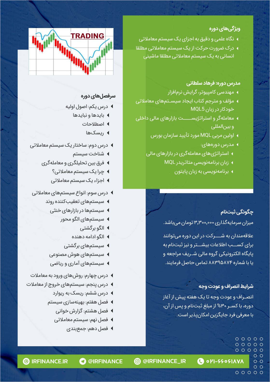 آموزش استراتژی معاملاتی و سبد سهام